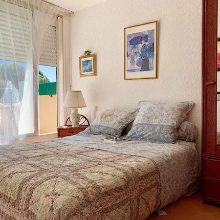 Apartamento T3 Mezzanine 6 Pers, Piscine, Parking, Jardin Calme, Proche Et Commerces - Fr-1-607-106 Agde
