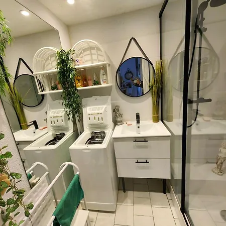T3 Mezzanine 6 Pers, Piscine, Parking, Jardin Calme, Proche Et Commerces - Fr-1-607-106 Apartamento *